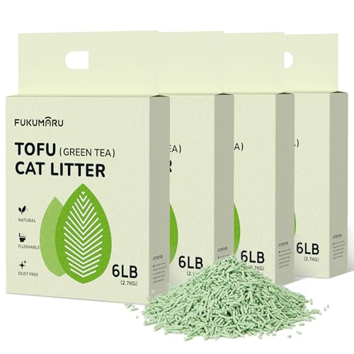 FUKUMARU Tofu Katzenstreu 10,8 kg - Klumpendes Katzenstreu, Geruchsbekämpfung mit grünem Teearoma, staubfrei und leicht klumpend, spülbar in der Toilette. FUKUMARU Tofu Katzenstreu 10,8 kg - Klumpendes Katzenstreu, Geruchsbekämpfung mit grünem Teearoma, staubfrei und leicht klumpend, spülbar in der Toilette. von FUKUMARU