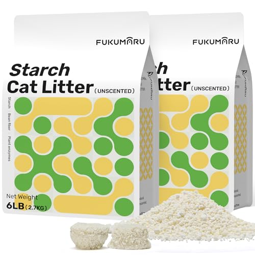 FUKUMARU Maniok Katzenstreu 5.4 kg – Starke Klumpenbildung, Staubfrei, Antihaft-Boden, 24/7 Geruchskontrolle mit pflanzlichen Zutaten FUKUMARU Maniok Katzenstreu 5.4 kg – Starke Klumpenbildung, Staubfrei, Antihaft-Boden, 24/7 Geruchskontrolle mit pflanzlichen Zutaten von FUKUMARU