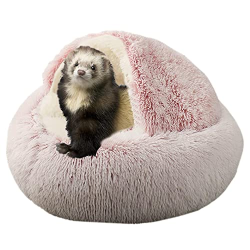 Frettchenbett, Höhle und Verstecke, Frettchen-Versteck für Käfig, Frettchenbetten und Verstecke (Rosa) von FULUE