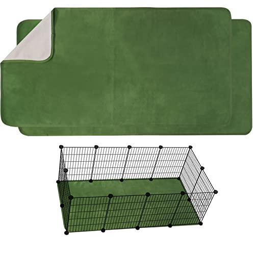 Meerschweinchen-Bettwäsche, Fleece, Käfigeinlage, C&C 2 x 4, Meerschweinchen-Fleecedecke, Käfigeinlage 56 x 28 cm (c&c 2 x 4 (2 Stück) von FULUE