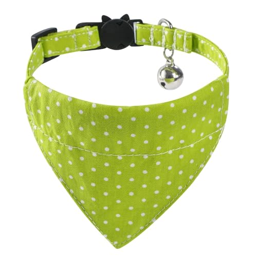 FUNA Baumwollkatze Halsband, Haustier Fliege Katzenhalsband, Katzenhalsband mit Schnalle und Glocke, verstellbares Halsband für kleine Hunde und Katzen FUNA Baumwollkatze Halsband, Haustier Fliege Katzenhalsband, Katzenhalsband mit Schnalle und Glocke, verstellbares Halsband für kleine Hunde und Katzen von FUNAT