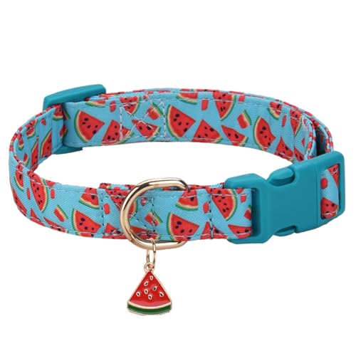 FUNAT Bedrucktes Haustier Halsband, Haustier Halsband Mit Niedlichem AnhäNger für Kleine Und Mittlere Hunde, Verstellbares Hundehalsband und Nackenbezug FUNAT Bedrucktes Haustier Halsband, Haustier Halsband Mit Niedlichem AnhäNger für Kleine Und Mittlere Hunde, Verstellbares Hundehalsband und Nackenbezug von FUNAT
