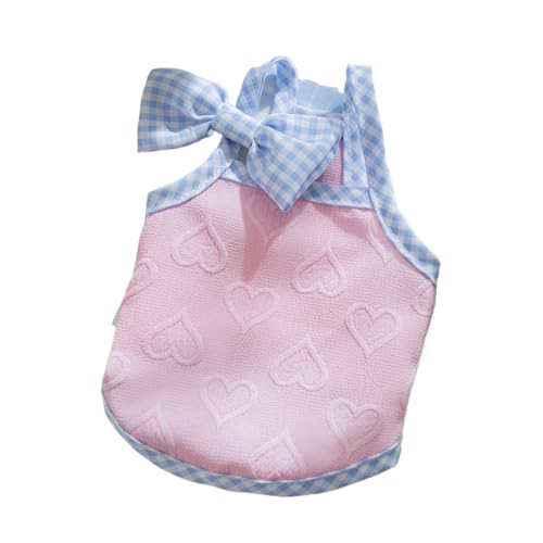 FUNAT Bow Strap Weste für kleine Hunde, Hund Shirts Lustig gedruckte Welpen Kleidung Sommer männliche weiche Haustier Kleidung atmungsaktive von FUNAT