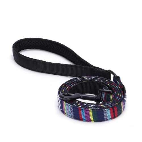 FUNAT Drucken Blumenmuster Hund Leine, Bunte Starke und Robuste Nylon-Hundeleide für Kleine, Mittlere und Große Hunderassen FUNAT Drucken Blumenmuster Hund Leine, Bunte Starke und Robuste Nylon-Hundeleide für Kleine, Mittlere und Große Hunderassen von FUNAT