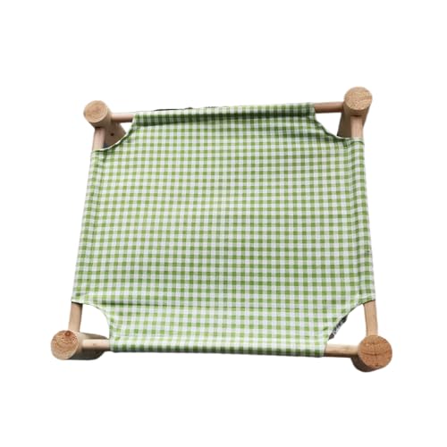 FUNAT Erhöhtes Hund Haustierbett, Hängematte für Kleine Hunde, Katze Hängematte Mat HolzküHlung Erhöhtes Bett Abnehmbare Tragbare Stuhl für Haustiere FUNAT Erhöhtes Hund Haustierbett, Hängematte für Kleine Hunde, Katze Hängematte Mat HolzküHlung Erhöhtes Bett Abnehmbare Tragbare Stuhl für Haustiere von FUNAT
