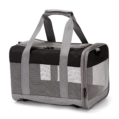 FUNAT Haustier Handtasche, Einfache Diagonale Haustier Tasche, Ausgehende Tragbare Tasche Haustier Käfig, Katze Hund Tragetasche für Reise Wandern Camping FUNAT Haustier Handtasche, Einfache Diagonale Haustier Tasche, Ausgehende Tragbare Tasche Haustier Käfig, Katze Hund Tragetasche für Reise Wandern Camping von FUNAT