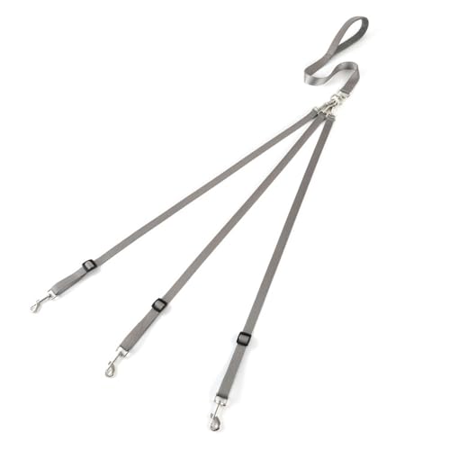 FUNAT Haustier Hund Führen Leine Kette, Hundeleine Leine Nylon 3-in-1-Hundeleinen, Haustier Walking Kupplungen Blei Nylon Geflochtenen Seil Einstellbare von FUNAT