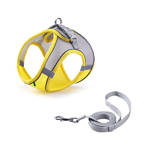 FUNAT Haustier Weste Stil Brustgurt, Katze Reflektierendes Atmungsaktives Harness Traction Seil, Basic Halter Geschirr für Haustier, Hund Anti-Escape Geschirr FUNAT Haustier Weste Stil Brustgurt, Katze Reflektierendes Atmungsaktives Harness Traction Seil, Basic Halter Geschirr für Haustier, Hund Anti-Escape Geschirr von FUNAT