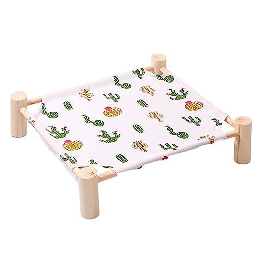 FUNAT Hochbett für Katzen Hunde, Atmungsaktive Katzenmatratze, Holz Bett Anti-Rutsch Waschbare Mesh Atmungsaktiv für Katzen FUNAT Hochbett für Katzen Hunde, Atmungsaktive Katzenmatratze, Holz Bett Anti-Rutsch Waschbare Mesh Atmungsaktiv für Katzen von FUNAT