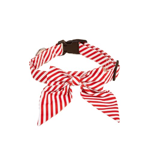 FUNAT Hund Plaid Halsband Hund Fliege Krawatte, Schwalbenschwanz Schmetterling Hundehalsband, Weihnachtshalsband für Haustiere von FUNAT