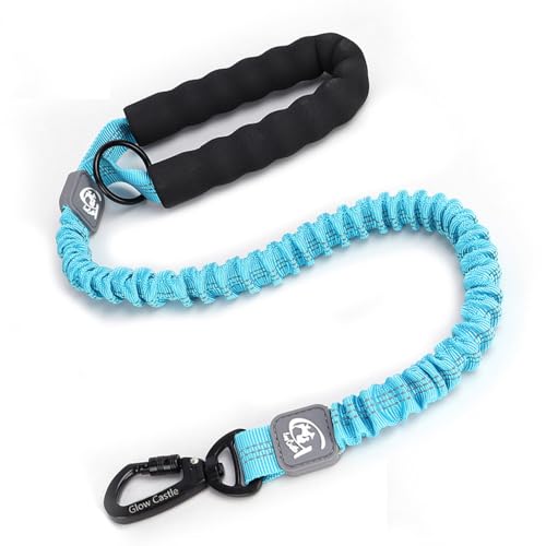 FUNAT Hund elastisches Traktionsseil, Hoch reflektierender Heavy Duty Elastischer Bungee Mittel- und Großhund, Leine Stoßdämpfungsgriff für Training FUNAT Hund elastisches Traktionsseil, Hoch reflektierender Heavy Duty Elastischer Bungee Mittel- und Großhund, Leine Stoßdämpfungsgriff für Training von FUNAT