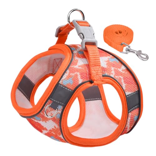 FUNAT Hundegeschirr Mesh reflektierend, Haustier Brustgeschirr, Sommer Atmungsaktive Mesh Hundeleine, Easy Walk Hundegeschirr für Laufen Training FUNAT Hundegeschirr Mesh reflektierend, Haustier Brustgeschirr, Sommer Atmungsaktive Mesh Hundeleine, Easy Walk Hundegeschirr für Laufen Training von FUNAT