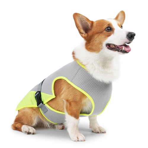 FUNAT Hundekühlungsmantel für Heiße Sommertage, Kühlweste für Hunde, Hundekühlwesten Reflektierende und Atmungsaktive Kühlmantel Kühljacke für Große Mittlere FUNAT Hundekühlungsmantel für Heiße Sommertage, Kühlweste für Hunde, Hundekühlwesten Reflektierende und Atmungsaktive Kühlmantel Kühljacke für Große Mittlere von FUNAT