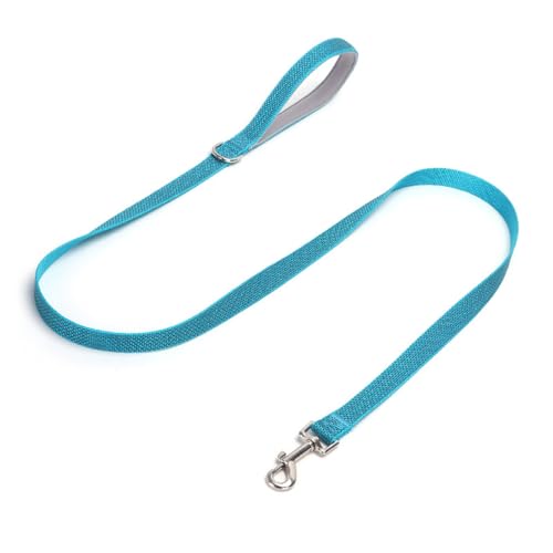 FUNAT Hundeleide mit hoher Helligkeit Reflektierend, Nylon Leine für Outdoor Hund Walking, Haustier Training Traction Seil mit robustem und weichem Griff von FUNAT