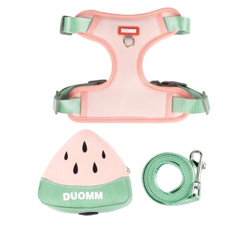 FUNAT Hundeweste Stil Rucksack Brustgurt, Hunderucksack Geschirr und Leine Set, Weiche Haustier Weste Geschirr Kleine Größe Hund FUNAT Hundeweste Stil Rucksack Brustgurt, Hunderucksack Geschirr und Leine Set, Weiche Haustier Weste Geschirr Kleine Größe Hund von FUNAT