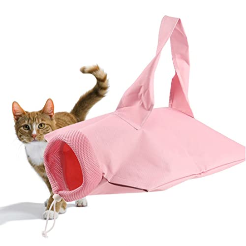 FUNAT Katzennagel Schnitt Reinigungs Pflege-Rückhaltetasche, Mehrzweck-Nagelknipser-Katzentasche, Beauty-Haustier-Rückhaltepaket von FUNAT