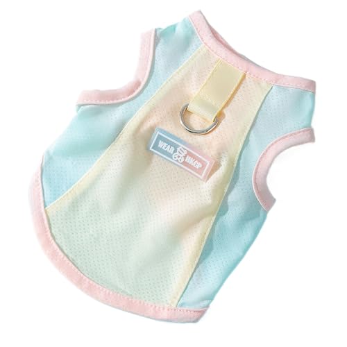 FUNAT Kühlhemden für Hunde, Leichte Mesh atmungsaktive Kleidung für Hunde Junge Mädchen, Macaron Mesh Sonnenschutz Cool Weste für Katzen und Hunde FUNAT Kühlhemden für Hunde, Leichte Mesh atmungsaktive Kleidung für Hunde Junge Mädchen, Macaron Mesh Sonnenschutz Cool Weste für Katzen und Hunde von FUNAT
