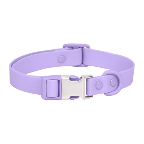 FUNAT Macaron Farbiges Haustier Halsband, Rostfestes PVC Graviertes Hundehalsband, Wasserdichtes und Schmutzfestes Silikon Hundehalsband FUNAT Macaron Farbiges Haustier Halsband, Rostfestes PVC Graviertes Hundehalsband, Wasserdichtes und Schmutzfestes Silikon Hundehalsband von FUNAT