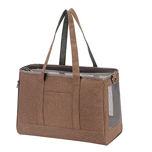 FUNAT Tragetasche für Katzenhund, Atmungsaktive Mesh Hund Handtasche, Reisetasche für Hunde und Katzen, EIN-Schulter Faltbarer Haustier Rucksack FUNAT Tragetasche für Katzenhund, Atmungsaktive Mesh Hund Handtasche, Reisetasche für Hunde und Katzen, EIN-Schulter Faltbarer Haustier Rucksack von FUNAT