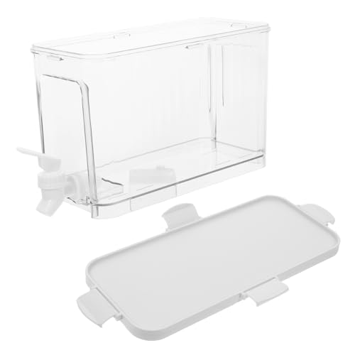 FUNNETOYU Flasche Kaltes Wasser Schraubdeckel Wasserhahn Wasserkrug Party Tülle Groß Kleiner Wasserspender Spender Für Kühlschrank Speichern Berührungslos Getränkespender Tief Das Haustier von FUNNETOYU