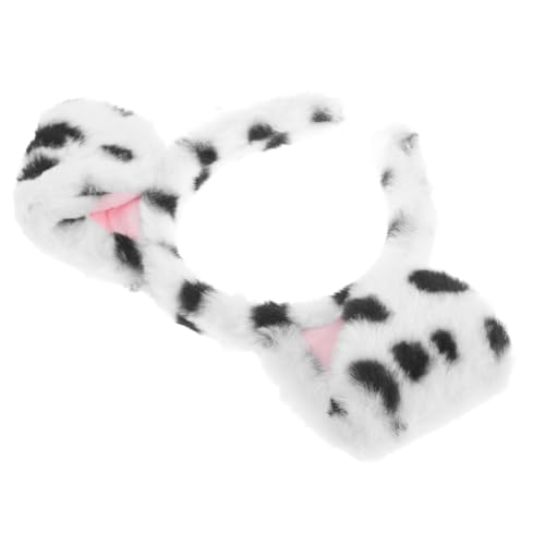 FUNNETOYU Niedliches Cartoon Hund Ohren Haarband Leichtes Bequemes Stirnband für Welpen Ohren für Party Cosplay und Halloween Charmantes Accessoire für Spielerische Momente von FUNNETOYU
