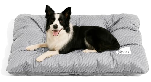 FUNNY FUZZY Waschbares Hundebett, wendbar, Plüsch-Hundekäfig-Matte, weiche, flauschige Hundehüttenunterlage, Haustier-Schlafmatratze für große, mittelgroße Hunderassen, Indoor-Katzen, 105,9 x 71,9 cm FUNNY FUZZY Waschbares Hundebett, wendbar, Plüsch-Hundekäfig-Matte, weiche, flauschige Hundehüttenunterlage, Haustier-Schlafmatratze für große, mittelgroße Hunderassen, Indoor-Katzen, 105,9 x 71,9 cm von FUNNY FUZZY