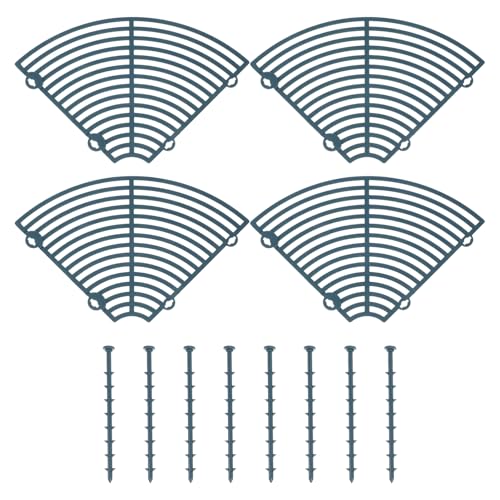 FUNOMOCYA 1 Satz Blumentopfschutz Abdeckung für Innenpflanzen Katzensichere Pflanzenschutzgitter Mittlere Grüne Abdeckung für Pflanzentöpfe Optimaler Luftfluss und Einfache Installation von FUNOMOCYA