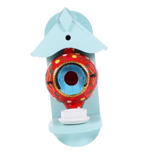 FUNOMOCYA 1 Satz Teekannen Vogelhaus und Futterstation Dekorative Nistbox für Kleine Hängendes Design für Garten Terrasse und Attraktives FUNOMOCYA 1 Satz Teekannen Vogelhaus und Futterstation Dekorative Nistbox für Kleine Hängendes Design für Garten Terrasse und Attraktives von FUNOMOCYA