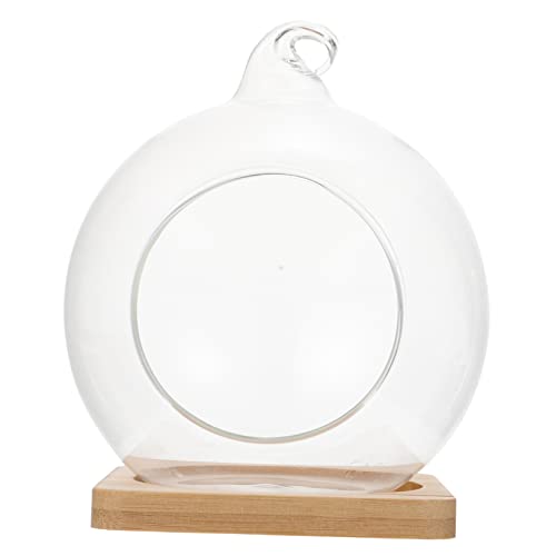 FUNOMOCYA 1 Stück DIY Terrarium Hängende Flasche Ökologische Glasflasche mit Bambusmatte für Landschaften und Home Dekoration für Pflanzenliebhaber und Kreative Bastelprojekte FUNOMOCYA 1 Stück DIY Terrarium Hängende Flasche Ökologische Glasflasche mit Bambusmatte für Landschaften und Home Dekoration für Pflanzenliebhaber und Kreative Bastelprojekte von FUNOMOCYA