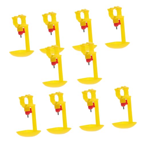 FUNOMOCYA Hühnertränken Niles Waterer 10 Stück Kunststoff Geflügel Wasserbehälter für Hühnerfutter FUNOMOCYA Hühnertränken Niles Waterer 10 Stück Kunststoff Geflügel Wasserbehälter für Hühnerfutter von FUNOMOCYA
