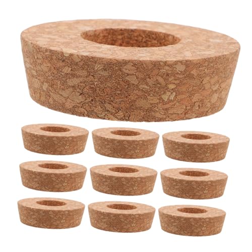 FUNOMOCYA 10 Stück Hydroponische Kork-vasen-Deckel mit Loch Langlebige Weichholz-stopfen für Glas-pflanzgefäße Vielseitig Einsetzbar für Vermehrung und Pflanzaufzucht Sicherer Halt für FUNOMOCYA 10 Stück Hydroponische Kork-vasen-Deckel mit Loch Langlebige Weichholz-stopfen für Glas-pflanzgefäße Vielseitig Einsetzbar für Vermehrung und Pflanzaufzucht Sicherer Halt für von FUNOMOCYA