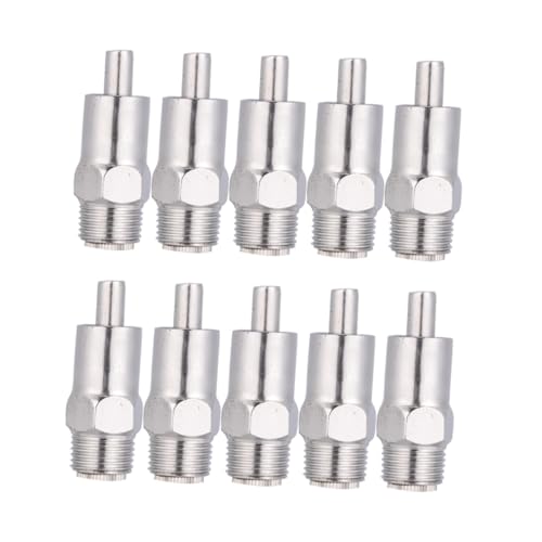 FUNOMOCYA 10 Stück Teiliges Edelstahl tränkefass für Schweine Automatischer Spritzschutz Langlebiger Wasserspender mit Nippel Wassersparend und Hygienisch Einfach zu Reinigen und von FUNOMOCYA