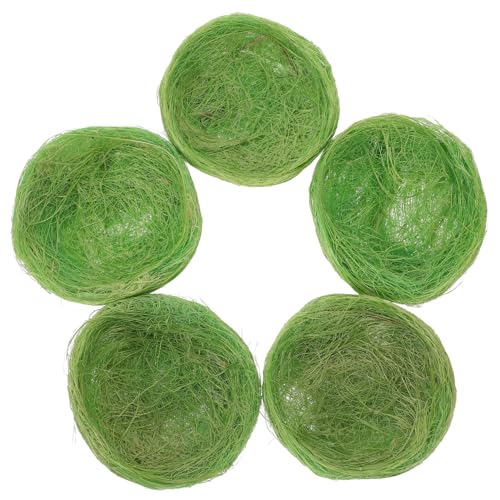 FUNOMOCYA 10 Stück Grün 7CM Künstliches Vogelnest Ornament Replik Vogelnest für Gartendeko Simuliertes Vogelhaus Handwerk Mooslandschaft FUNOMOCYA 10 Stück Grün 7CM Künstliches Vogelnest Ornament Replik Vogelnest für Gartendeko Simuliertes Vogelhaus Handwerk Mooslandschaft von FUNOMOCYA