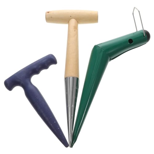 FUNOMOCYA 1Satz Teiliges Hand Dibber mit Holzgriff für Pflanzen und Säen Gartenliebhaber und Topfpflanzenpflege FUNOMOCYA 1Satz Teiliges Hand Dibber mit Holzgriff für Pflanzen und Säen Gartenliebhaber und Topfpflanzenpflege von FUNOMOCYA