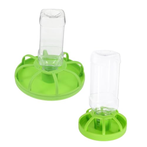 FUNOMOCYA 2 Sätze Großes Kükenfütterer und Wasserbehälter Robuster Futterspender für Kleine Tiere für Wachteln und Küken Einfacher Zugang und Große Kapazität FUNOMOCYA 2 Sätze Großes Kükenfütterer und Wasserbehälter Robuster Futterspender für Kleine Tiere für Wachteln und Küken Einfacher Zugang und Große Kapazität von FUNOMOCYA