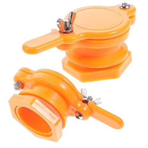 FUNOMOCYA 2 Stücke Gelb Bienenzucht Ausrüstung Werkzeug Honig Tor Hive Tap Für Honig Extractor FUNOMOCYA 2 Stücke Gelb Bienenzucht Ausrüstung Werkzeug Honig Tor Hive Tap Für Honig Extractor von FUNOMOCYA