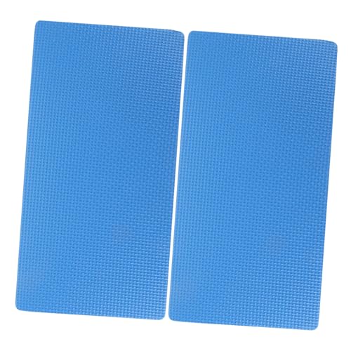 FUNOMOCYA 2 Stück Kniebank Für Den Garten Pad Für Die Gartenarbeit Polster Zum Knienden Sitzen Yoga-sitzunterlage Kissen Für Yoga Yoga-übungsunterlage Pads Für Yoga Sportschutz Blue Eva von FUNOMOCYA