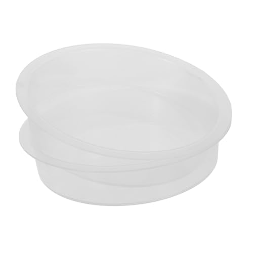 FUNOMOCYA 2 Stück Runde Vogeltränke und Futterstation aus Teiliges Kompakte Wasserschalen für und Gartenvögel Platzsparende Futter und Trinkschalen für Außenbereiche von FUNOMOCYA