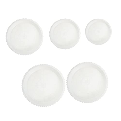 FUNOMOCYA 25Stücke Blumenteller für Blumentöpfe Tropfuntersetzer und Langlebig für Drinnen und Draußen Verhindert Wasseraustritt und Schützt von FUNOMOCYA