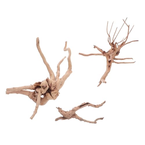 FUNOMOCYA 3 Stück Teiliges Aquarium Natürliche Dekorative Holzäste für Süßwasserfische Langlebig und Fischfreundlich Vielseitige Aquarien-Dekoration FUNOMOCYA 3 Stück Teiliges Aquarium Natürliche Dekorative Holzäste für Süßwasserfische Langlebig und Fischfreundlich Vielseitige Aquarien-Dekoration von FUNOMOCYA