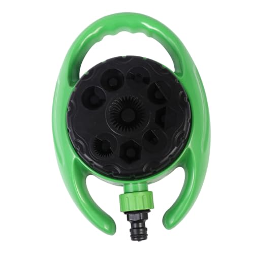 FUNOMOCYA 360 Garten Automatiksprinkler Sprinkler Für Gärten Bewässerungsschlauchsprüher Große Flächenabdeckung Wassersprinkler Grüne Abs、 von FUNOMOCYA