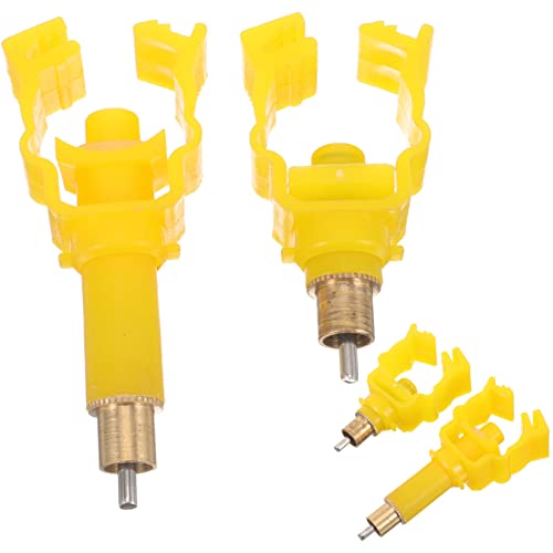 FUNOMOCYA 4stücke Edelstahl Kaninchen Tränke Nippel Automatische Wasserzufuhr Für Haustiere Effiziente Fütterung Und Wasserversorgung Für Kaninchenzucht Und Tierhaltung von FUNOMOCYA