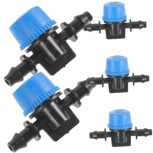 FUNOMOCYA 5Stücke Absperrventile Für Tropfbewässerung Wasserflussregler Für Garten Und Aquarien DIY Freundliche Installation Langlebig Und Effizient von FUNOMOCYA