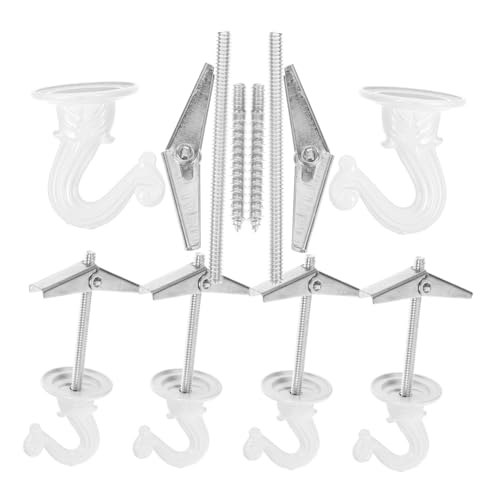 FUNOMOCYA 6 Stück Deckenhaken Pflanzgefäßhaken Wandhalterung Kleiderbügel Pflanzenhaken Hängepflanzen Kleiderbügel FUNOMOCYA 6 Stück Deckenhaken Pflanzgefäßhaken Wandhalterung Kleiderbügel Pflanzenhaken Hängepflanzen Kleiderbügel von FUNOMOCYA