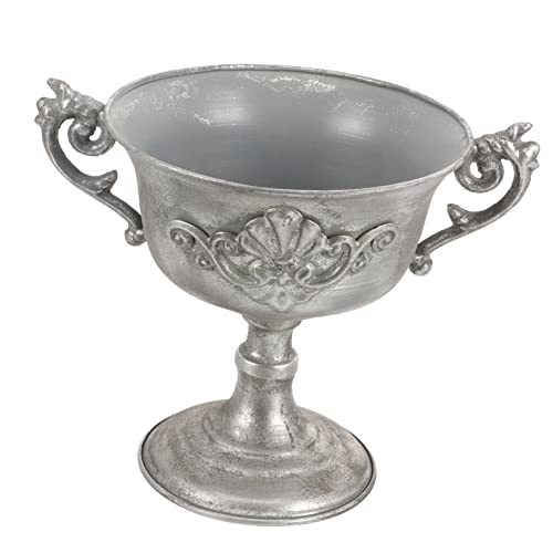 FUNOMOCYA Eisen Dekorative Vase Dekorative Falsche Blumenvase Kleiner Blumenpflanzer Zarte Kleine Vase von FUNOMOCYA