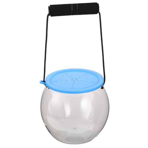 FUNOMOCYA Fischglas Mit Deckel Transparenter Strandeimer Mit Griff Zum Und Freilassen Kunststoff Aquarium Am Meer Zum Und Freilassen Von Lebewesen Am Strand Pool See FUNOMOCYA Fischglas Mit Deckel Transparenter Strandeimer Mit Griff Zum Und Freilassen Kunststoff Aquarium Am Meer Zum Und Freilassen Von Lebewesen Am Strand Pool See von FUNOMOCYA