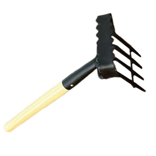 FUNOMOCYA Gartengeräte zum Graben agritox gartenwerkzeuge Gartenschaufel Gardening Abluftung dig Artefakt Grubber Brenner Handbuch einstellbar Gartenrechen Pflanz Rechen Hartstahl Colorful von FUNOMOCYA