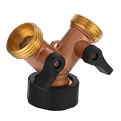 FUNOMOCYA Gartenschlauchteiler Splitter Heavy Duty Verteiler mit Einstellbarer Strömungssteuerung für Gleichzeitige Bewässerung Garten Langlebig FUNOMOCYA Gartenschlauchteiler Splitter Heavy Duty Verteiler mit Einstellbarer Strömungssteuerung für Gleichzeitige Bewässerung Garten Langlebig von FUNOMOCYA