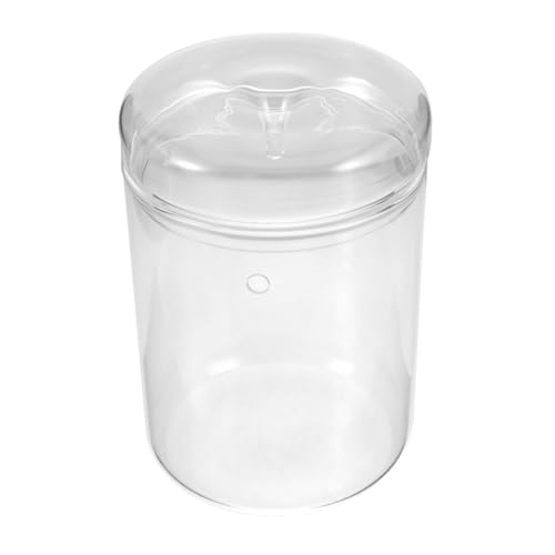 FUNOMOCYA Glas Terrarium Vase mit Deckel Transparentes DIY Pflanzen glasgefäß für Moos und Sphagnum Dekorative Pflanzvase für Wohnzimmer Büro und Kreative Raumgestaltung von FUNOMOCYA