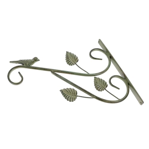 FUNOMOCYA Hängender Pflanzenhalter Dekorativer Wandhaken für Blumenkörbe Laternen Vogelhäuser Vintage Design zu Installieren und Langlebig für Garten von FUNOMOCYA
